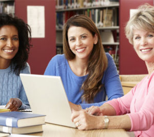 Recreational therapists learning through an online library of accredited e-courses.